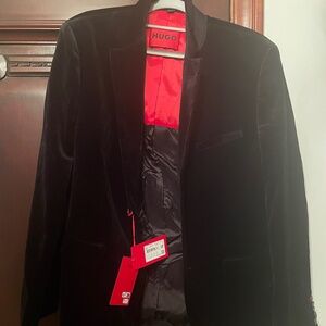 Hugo boss velvet blazer